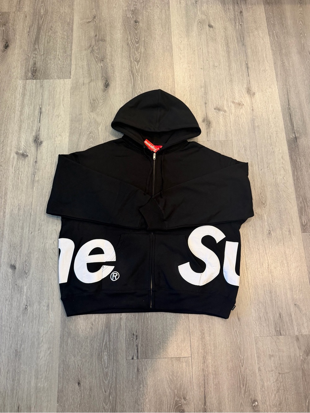 Big Logo Zip Up ‘ Black’